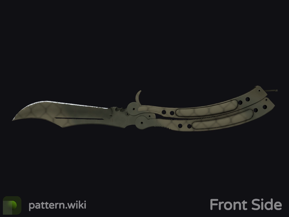 Butterfly Knife Safari Mesh seed 381