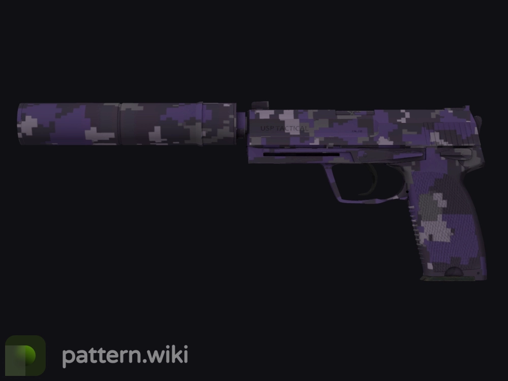 USP-S Purple DDPAT seed 476