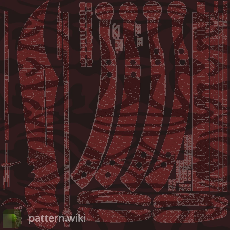 Butterfly Knife Slaughter seed 894 pattern template