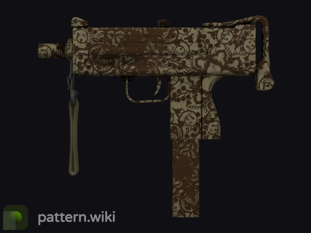 MAC-10 Sienna Damask seed 615