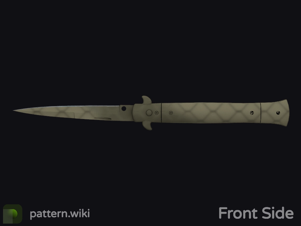 Stiletto Knife Safari Mesh seed 818