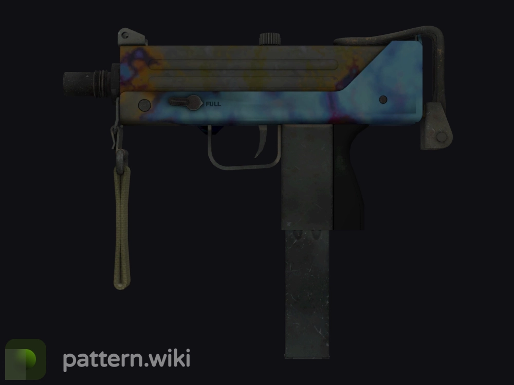 MAC-10 Case Hardened seed 788