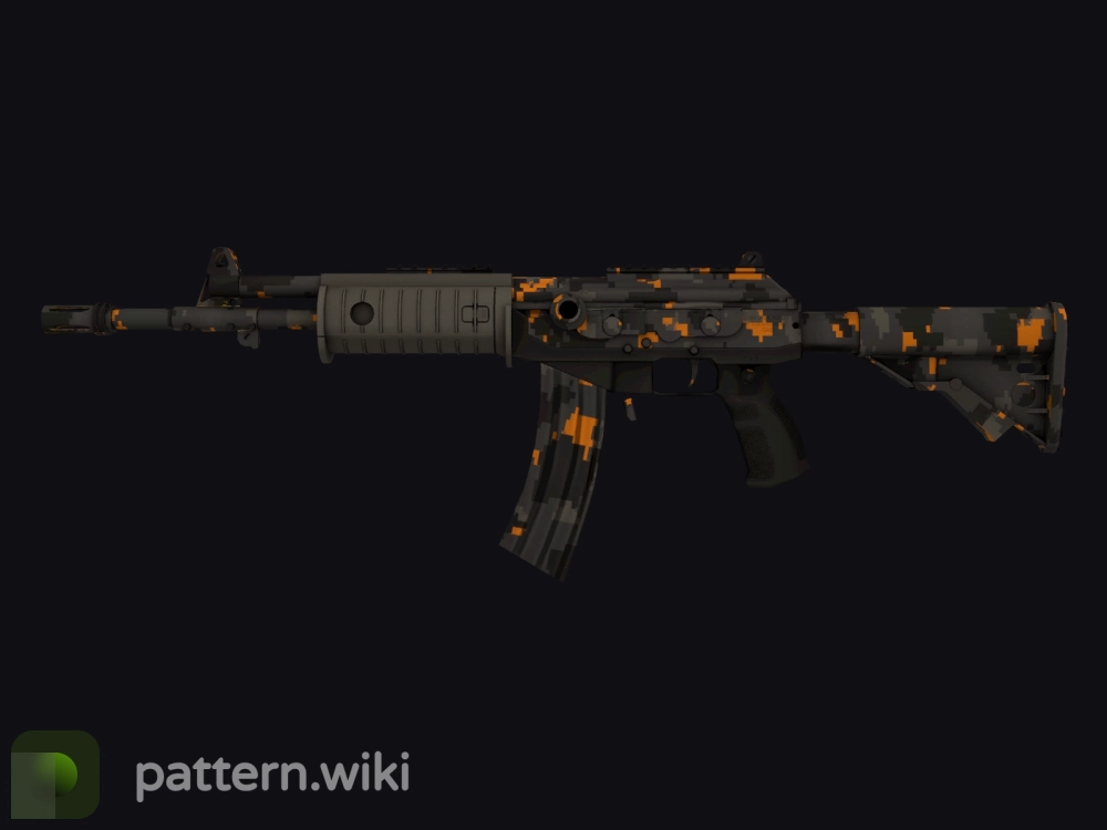 Galil AR Orange DDPAT seed 998