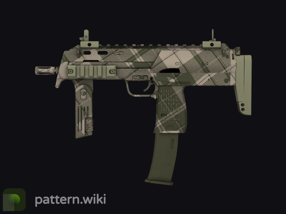 MP7 Olive Plaid seed 500