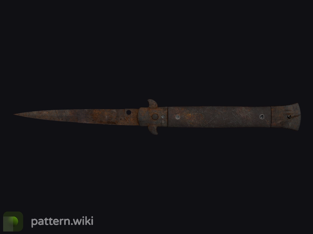 Stiletto Knife Rust Coat seed 158