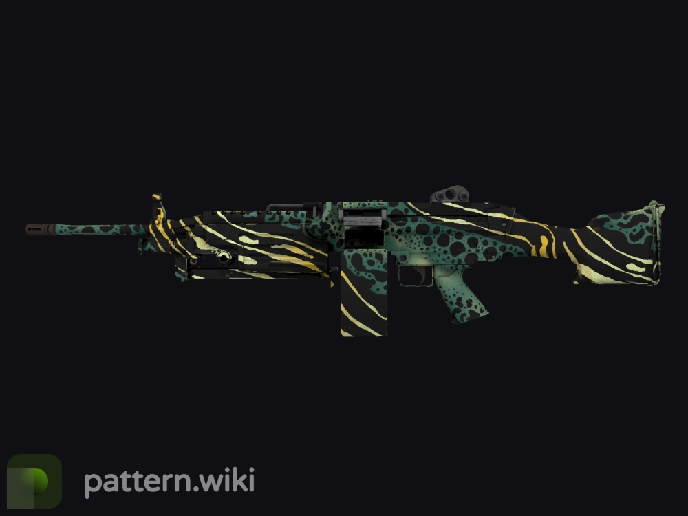 M249 Emerald Poison Dart seed 849