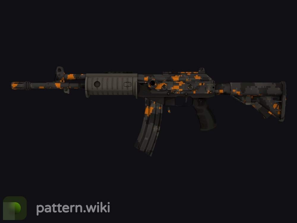 Galil AR Orange DDPAT seed 487