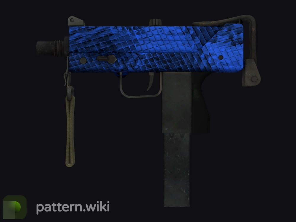 MAC-10 Lapis Gator seed 14