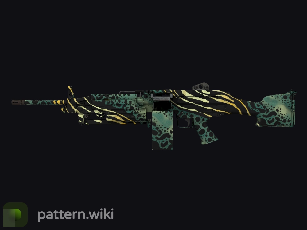 M249 Emerald Poison Dart seed 615