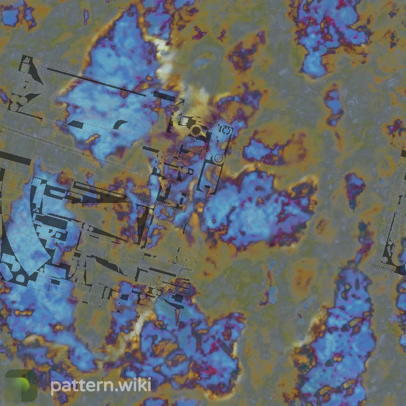 AK-47 Case Hardened seed 428 pattern template