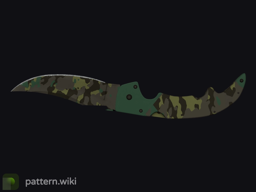 Falchion Knife Boreal Forest seed 437