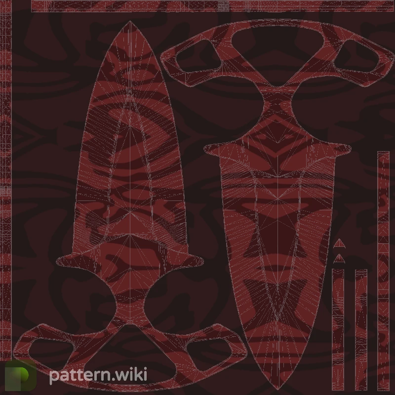 Shadow Daggers Slaughter seed 555 pattern template