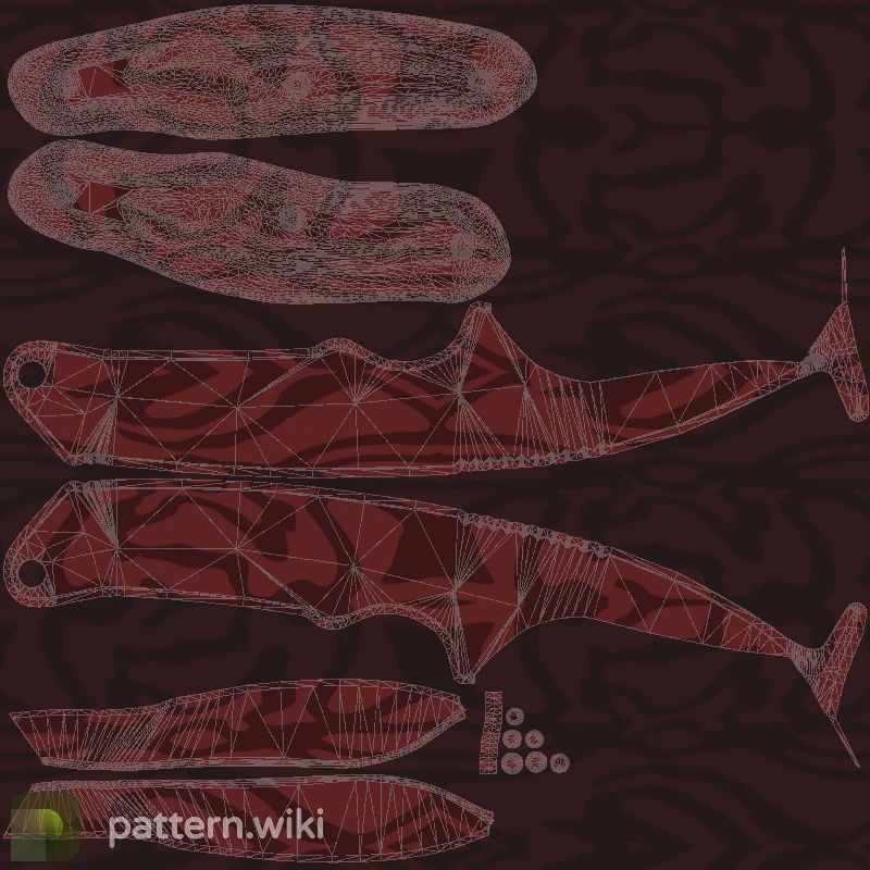 Gut Knife Slaughter seed 543 pattern template