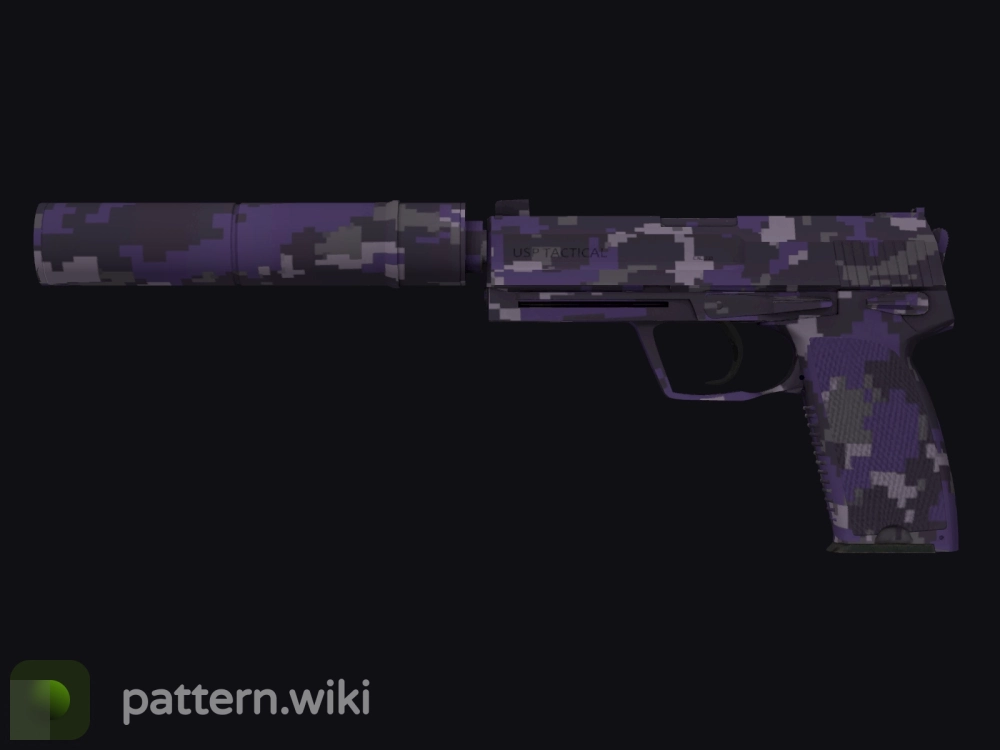 USP-S Purple DDPAT seed 380