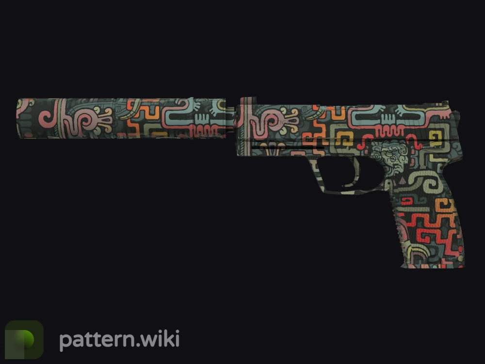 USP-S Ancient Visions seed 636