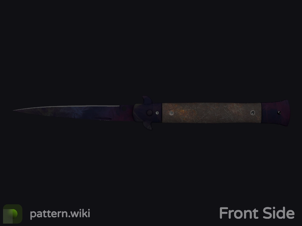 Stiletto Knife Doppler seed 423