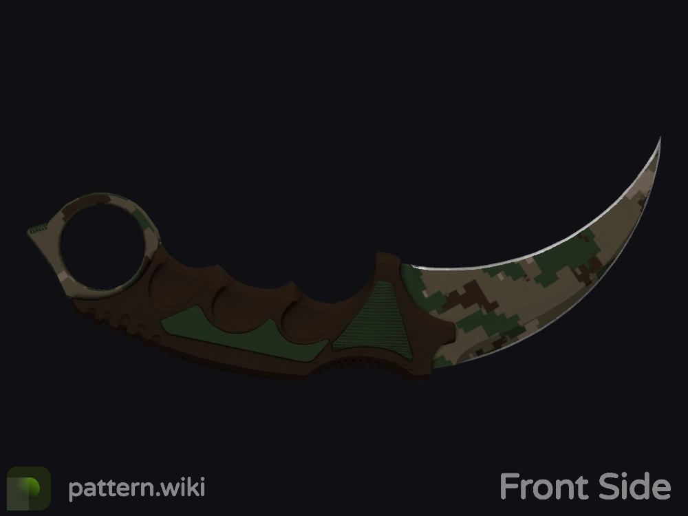 Karambit Forest DDPAT seed 212