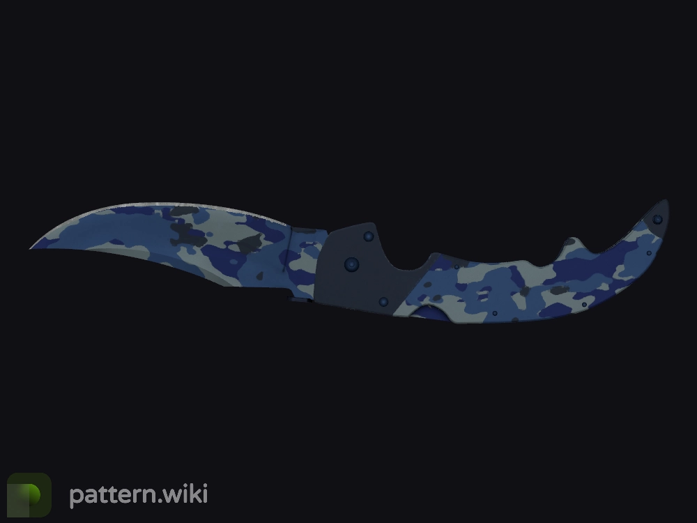 Falchion Knife Bright Water seed 112