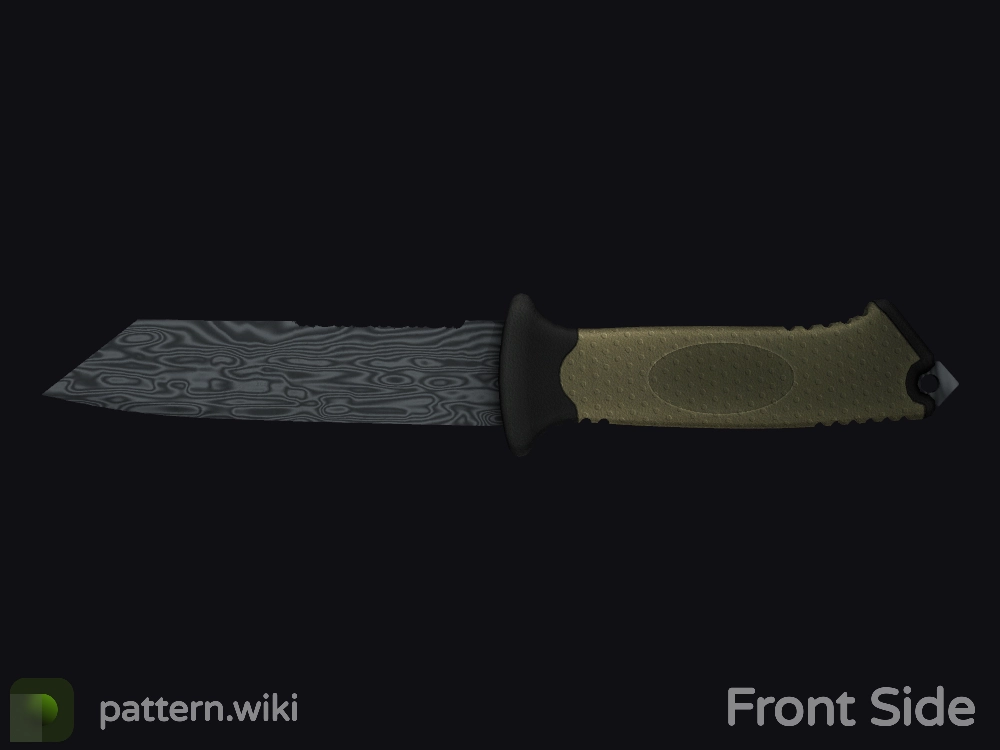 Ursus Knife Damascus Steel seed 417