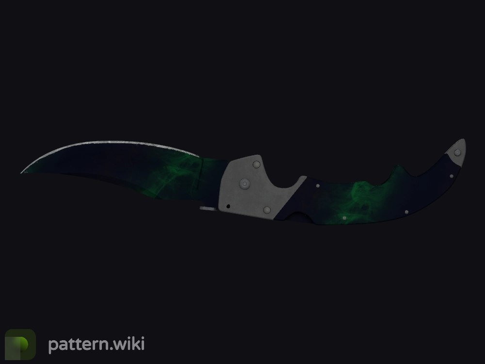 Falchion Knife Gamma Doppler seed 197