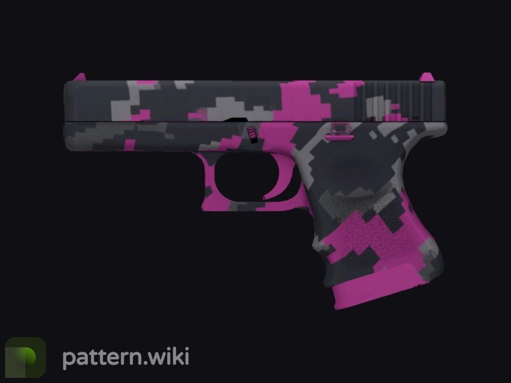 Glock-18 Pink DDPAT seed 834