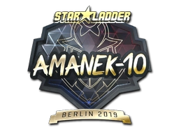 Sticker AmaNEk (Gold) | Berlin 2019 preview