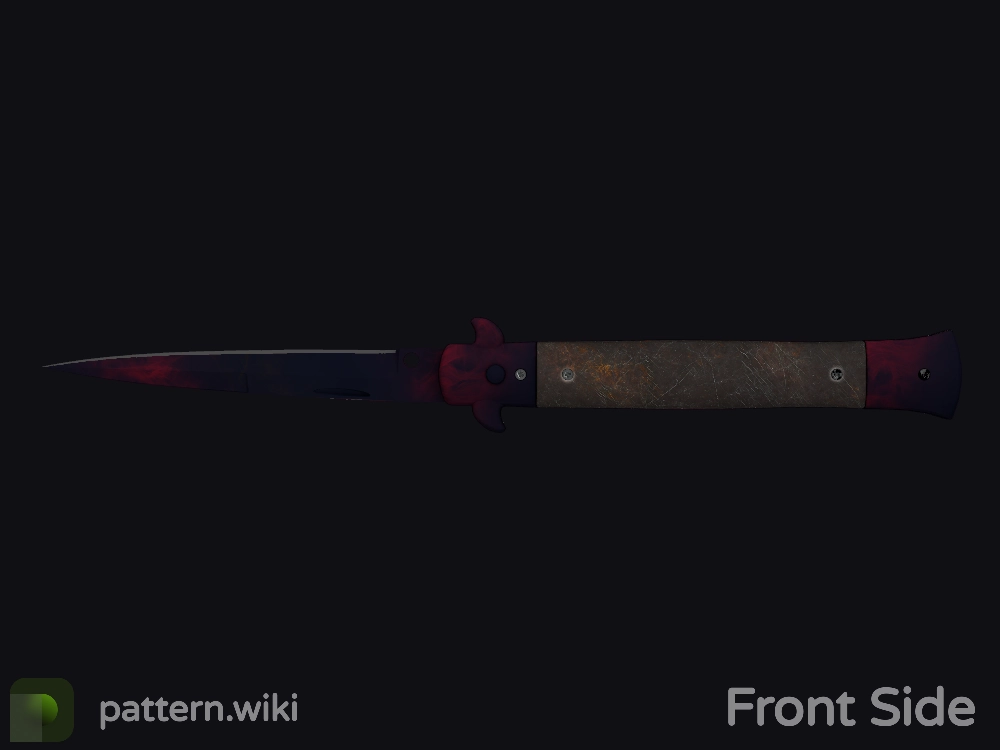 Stiletto Knife Doppler seed 756