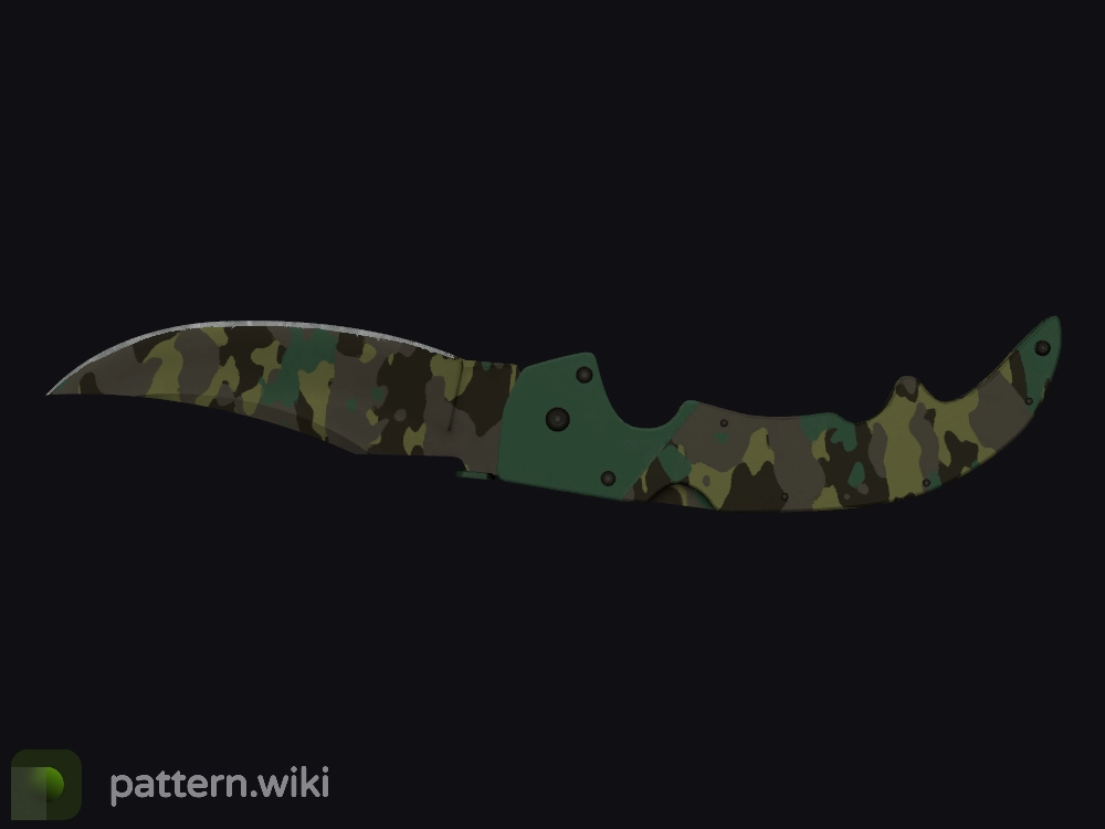 Falchion Knife Boreal Forest seed 287