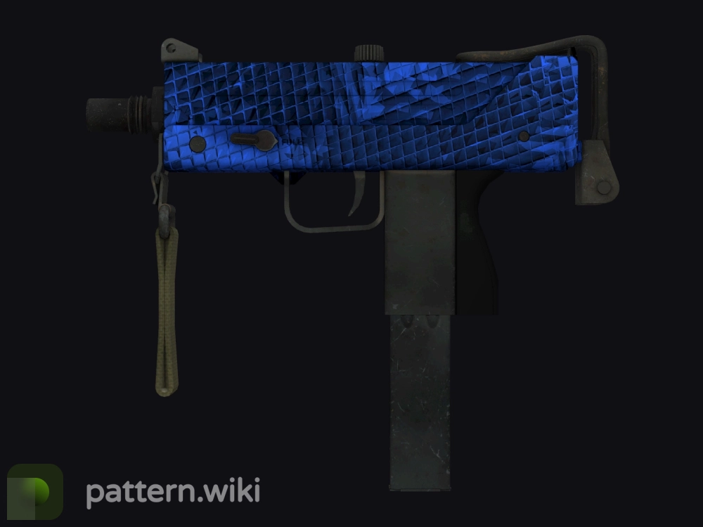 MAC-10 Lapis Gator seed 594