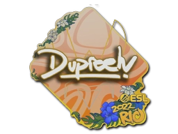 Sticker dupreeh | Rio 2022 preview