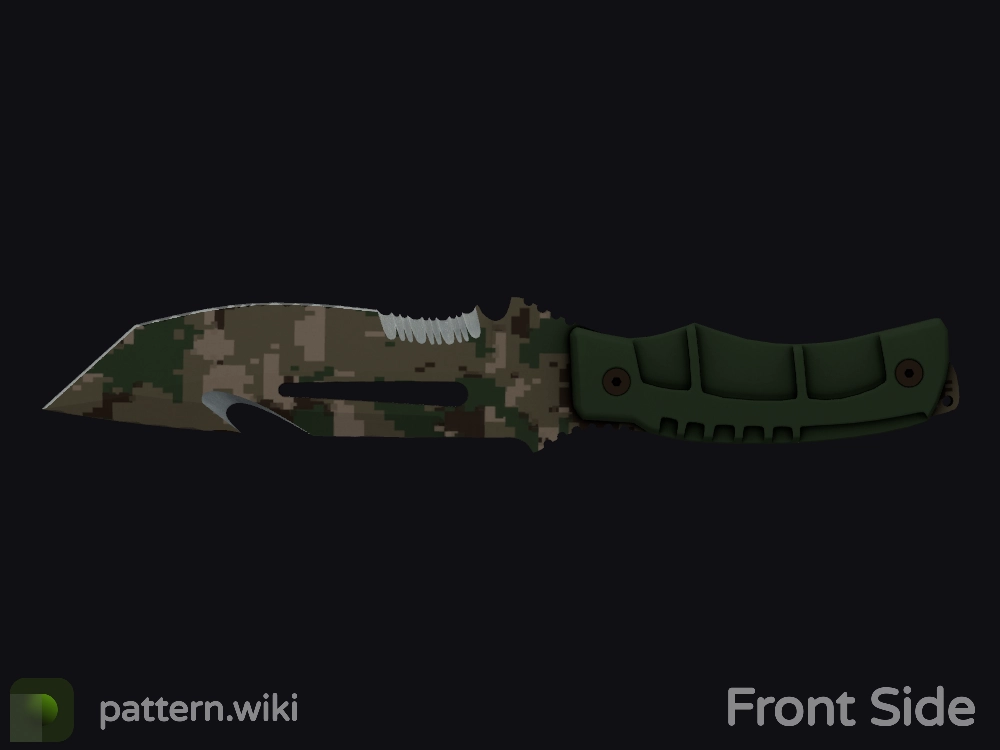 Survival Knife Forest DDPAT seed 383