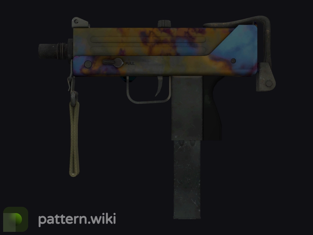 MAC-10 Case Hardened seed 444