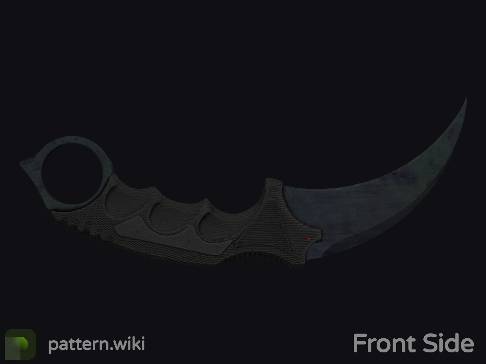 Karambit Blue Steel seed 607