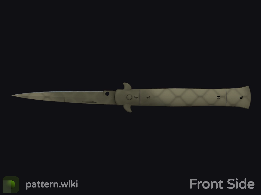 Stiletto Knife Safari Mesh seed 865