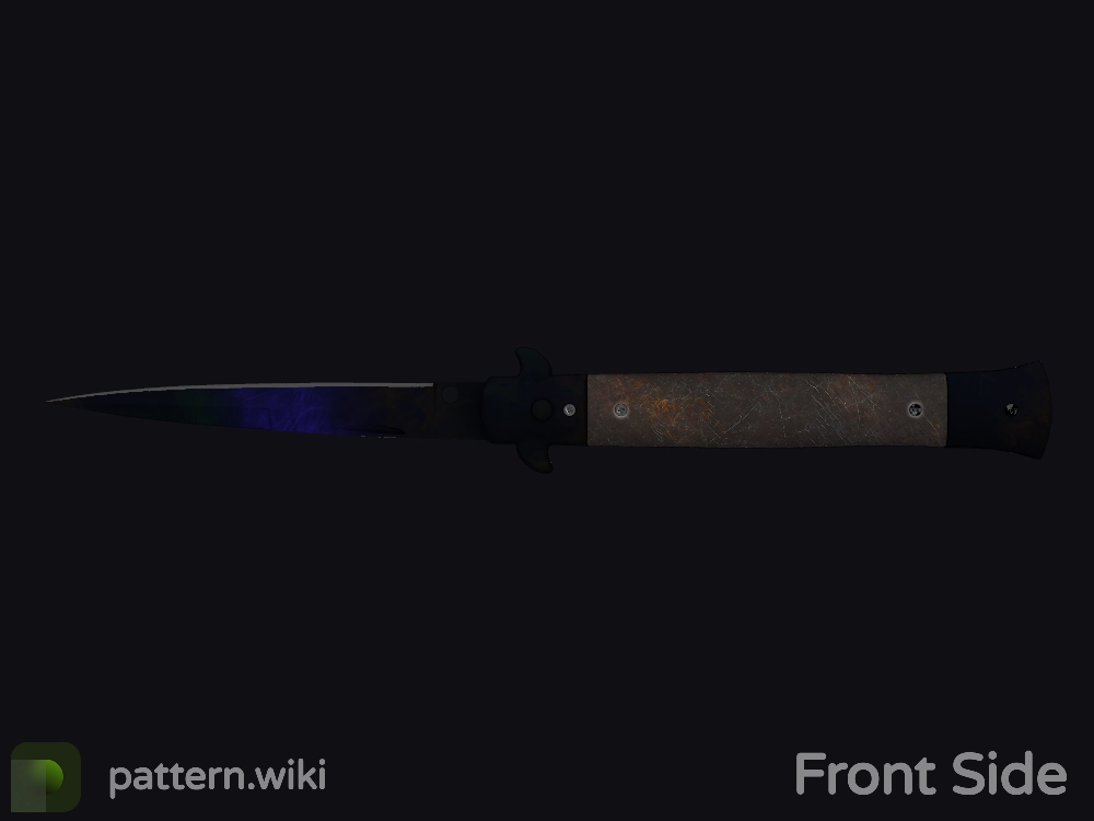 Stiletto Knife Doppler seed 335