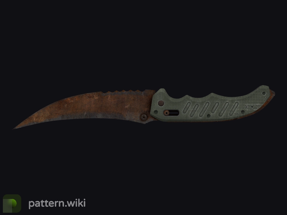 Flip Knife Rust Coat seed 554