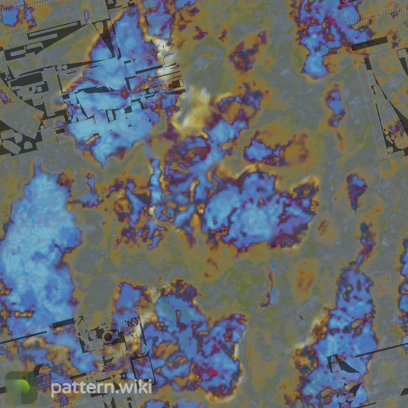 AK-47 Case Hardened seed 204 pattern template