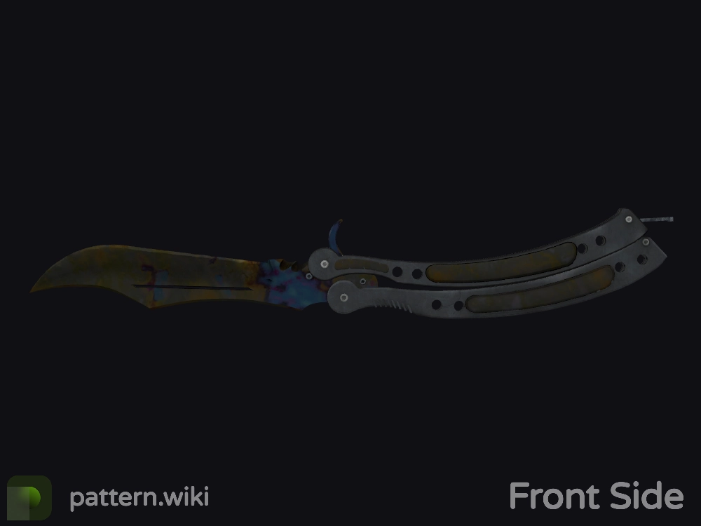 Butterfly Knife Case Hardened seed 723