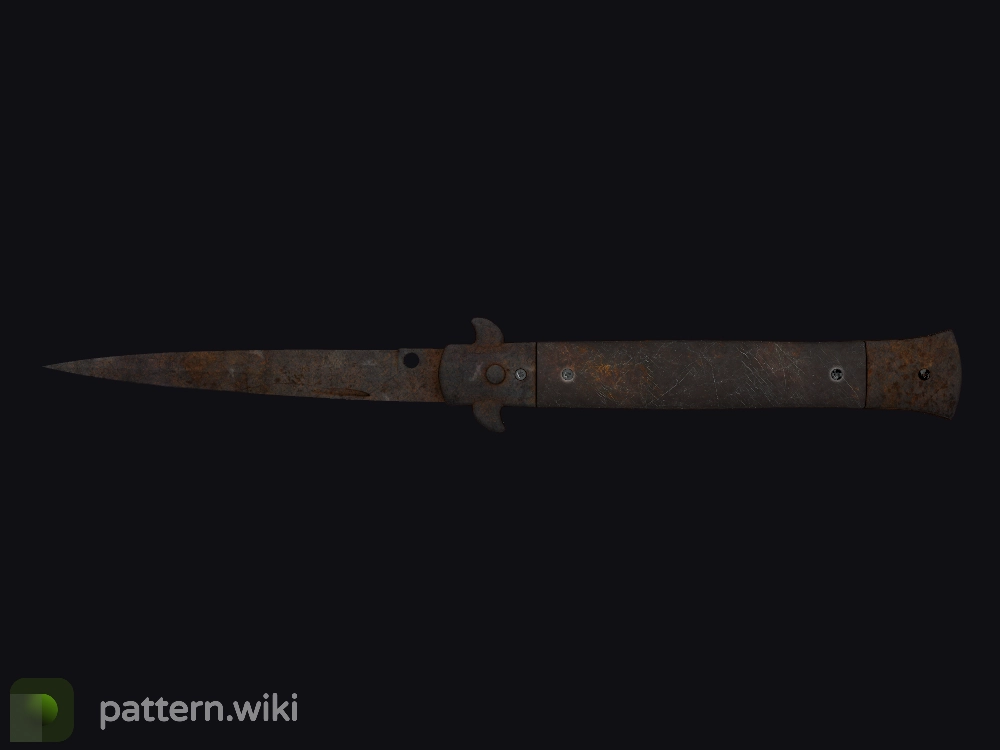 Stiletto Knife Rust Coat seed 904