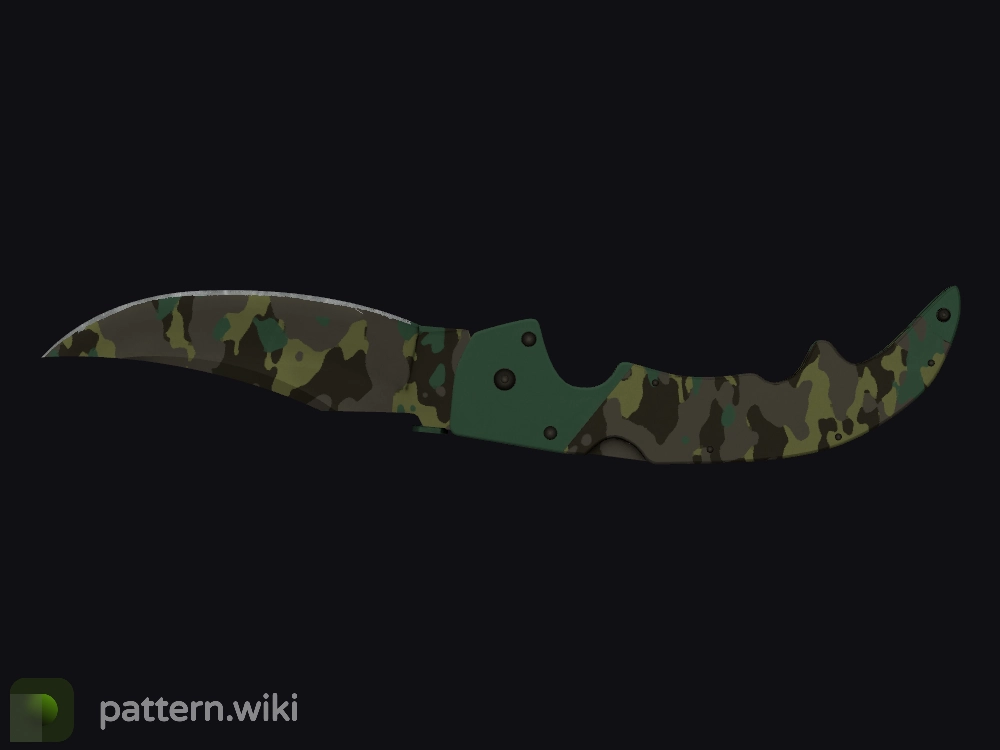 Falchion Knife Boreal Forest seed 390