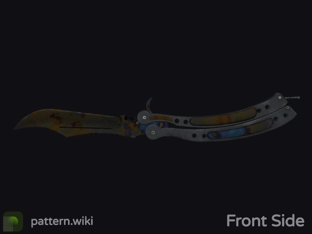 Butterfly Knife Case Hardened seed 890