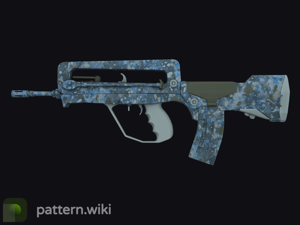 FAMAS Cyanospatter seed 675