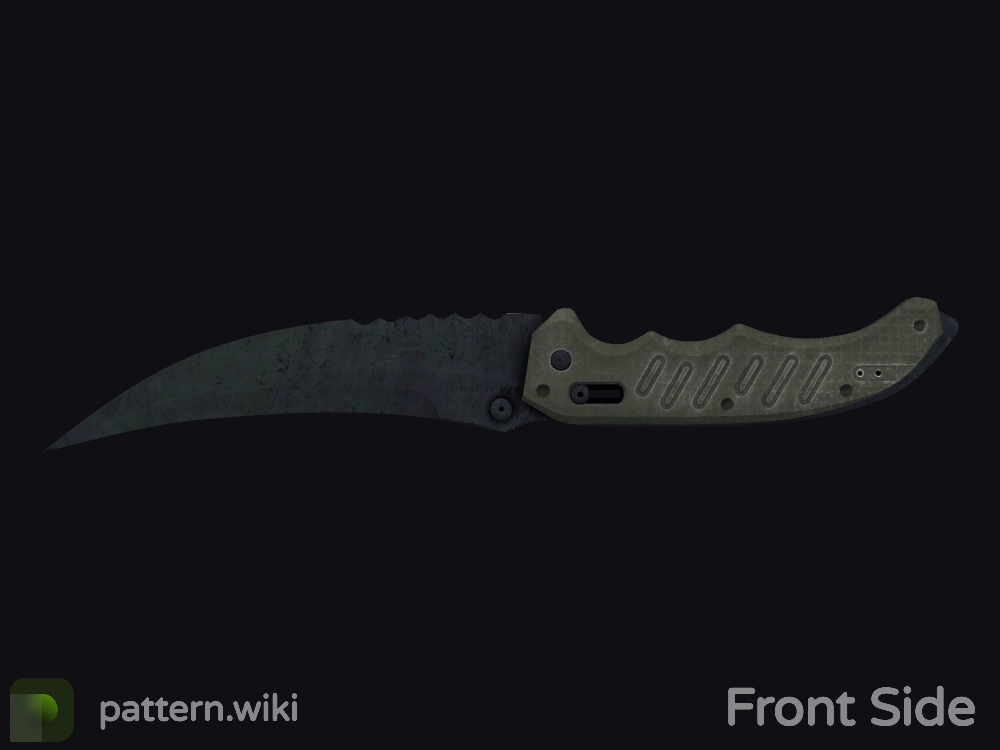 Flip Knife Blue Steel seed 290