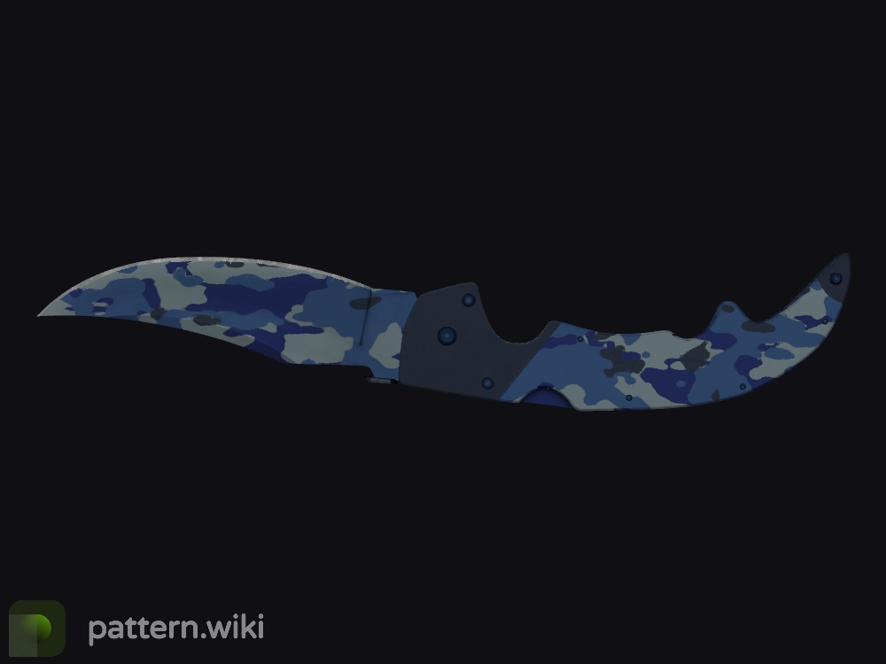 Falchion Knife Bright Water seed 22