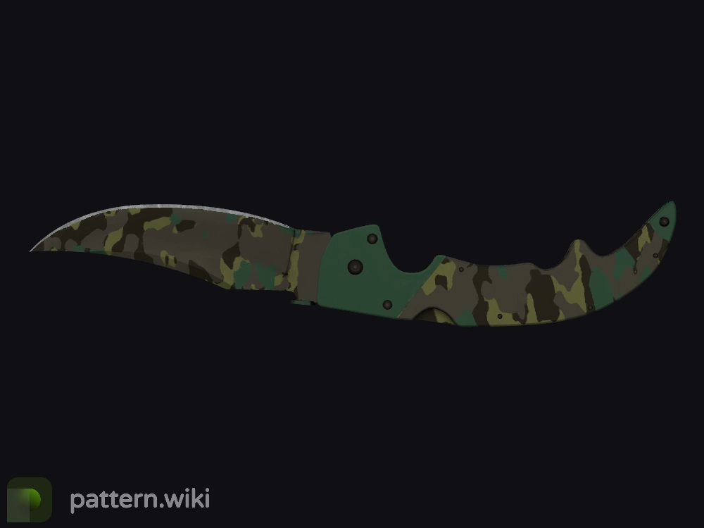 Falchion Knife Boreal Forest seed 822