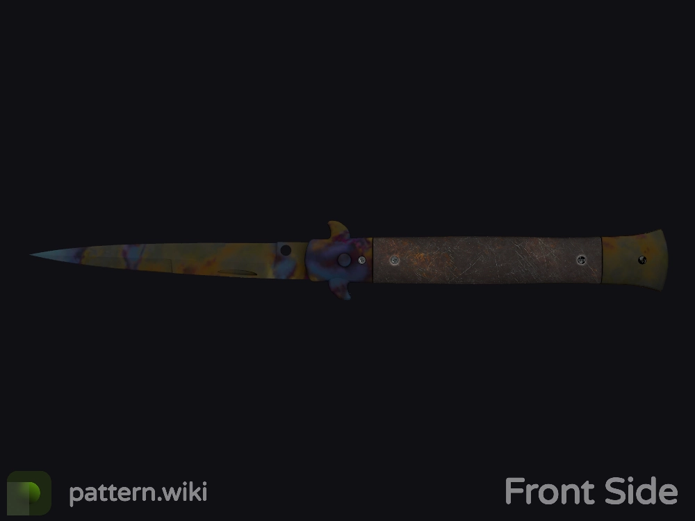 Stiletto Knife Case Hardened seed 587