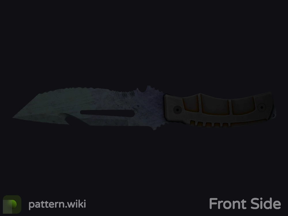 Survival Knife Blue Steel seed 790