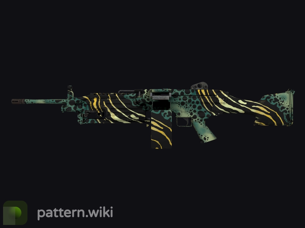 M249 Emerald Poison Dart seed 269