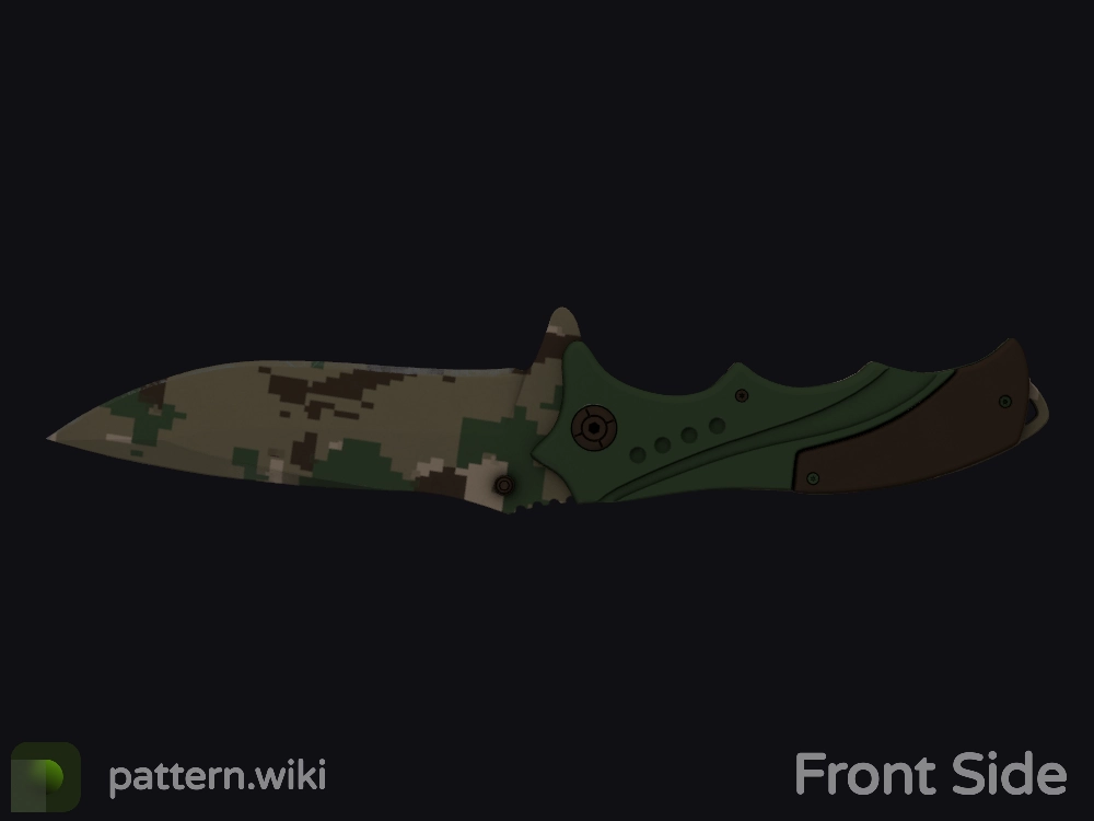 Nomad Knife Forest DDPAT seed 206