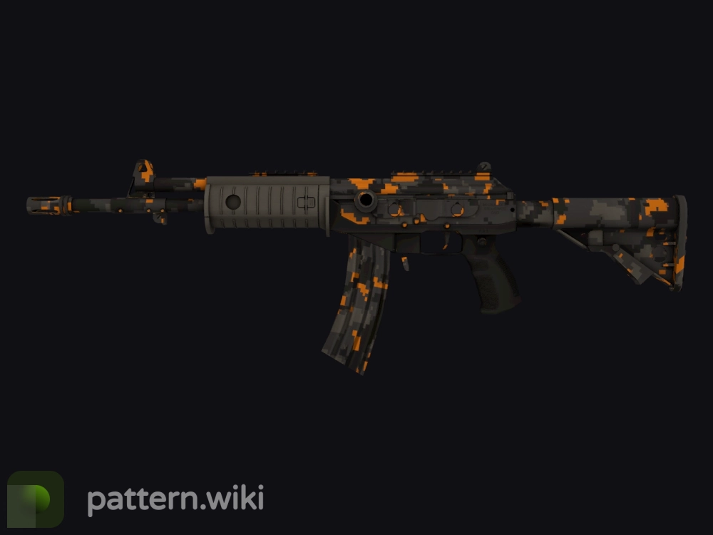 Galil AR Orange DDPAT seed 502